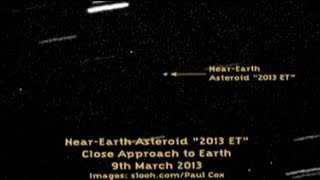 Asteroid fliegt knapp an Erde vorbei [upl. by Harutek]