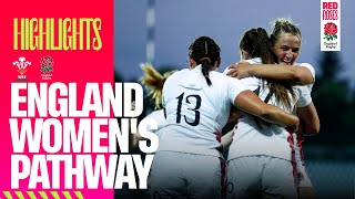 NINE TRIES 🤯  Wales 2455 England Womens Pathway  U6N Summer Series  Highlights [upl. by Rodolph29]