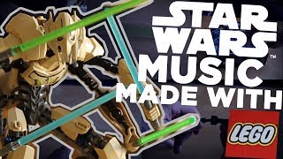 Star Wars Empires theme played with LEGOs ft General Grievous [upl. by Vince]