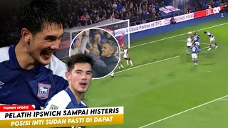 Buat Bangga Indonesia  Satu Goal Sudah Cukup Buktikan Kualitas Elkan Baggot Ke Pelatih Ipswich Town [upl. by Gentry]