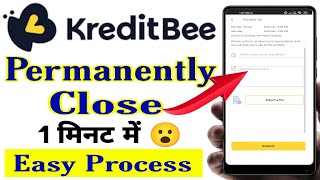 kreditBee Account DeleteHow To Delete kreditBee Account permanentkreditBee Customer Care number [upl. by Margit]