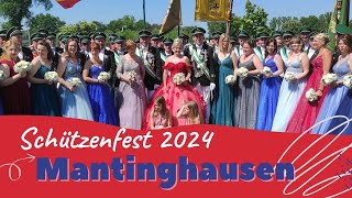 Schützenfest 2024 Mantinghausen [upl. by Aicul]