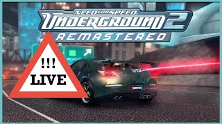 Hard is REALLY Hard in NFSU2 Remastered Live [upl. by Maia584]