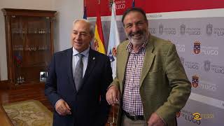 Noticias de Lugo Convenio da Deputación con FADEMGA [upl. by Kelwunn]