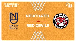 U18 National I Day 8 NEUCHATEL vs RED DEVILS [upl. by Atilek]