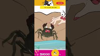 FUNNY GAME  BẮT CUA BIỂN seafood animals shorts funny hoathinh memes cartoon dongvat fyp [upl. by Arty]