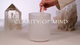 Selenite Crystal Singing bowl  Sedona Arizona sound healing [upl. by Mirella169]