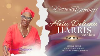 A Celebration of Life  Aleta Delcina Harris nee Alkins [upl. by Nreval]