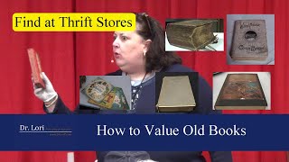 How to Value Old Antique Books by Dr Lori [upl. by Doy]