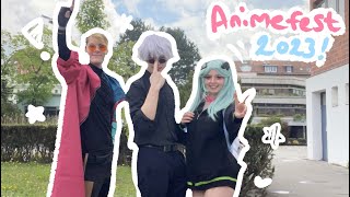 Animefest Brno 2023  Convention Vlog [upl. by Iliram]