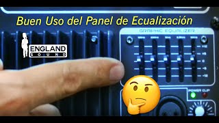 Buen Uso del Panel de Ecualización de una Cajas Amplificada [upl. by Bently]