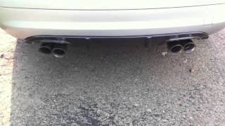 Mercedes C32 AMG Quad Exhaust w Xpipe [upl. by Luiza722]