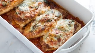 Easy Chicken Parmesan Recipe [upl. by Laikeze]