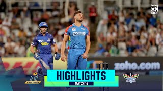 Betway SA20  Match 16 Highlights  MI Cape Town v Durbans Super Giants [upl. by Law]