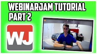 WebinarJam Tutorial amp Demo  How to Fully Set Up a Webinarjam Part Two [upl. by Asle209]