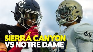 Sierra Canyon vs Notre Dame  Official HS Football Game Highlights SportsRecruits [upl. by Errot]