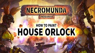 Necromunda How to Paint House Orlock [upl. by Azal]