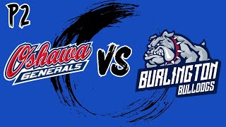 Tournament  Oshawa vs Burlington Bulldogs  P2  Oct 19 2024 [upl. by Rojam]