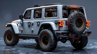 New 2025 Jeep Wrangler Upgrades  Discover the Stunning Interior and Exterior  Amazing Luxury Jeep [upl. by Nahum]