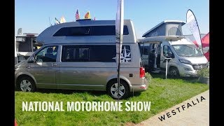 National Motorhome Show in Peterborough für Westfalia [upl. by Ormiston368]