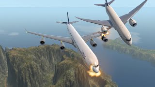 MidAir Collision Compilation in SimplePlanes 10 [upl. by Pheni]