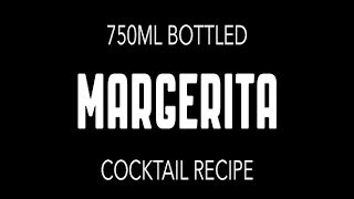 BEST DIY Bottled quotMargaritaquot Cocktail RecipeNo 010 [upl. by Neukam465]