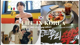 JUNE VLOG 🇰🇷 hang out with bff aesthetic cafes  kpop concert  Erna Limdaugh [upl. by Aiasi172]