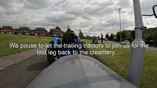 Caverswall Creamery Tractor Run 2024 part 2 [upl. by Summer]