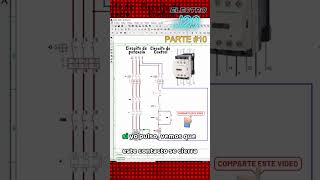 Sabes como realizar una enclavamiento eléctrico en control de arranque y paro de un motor trifásico [upl. by Clie587]