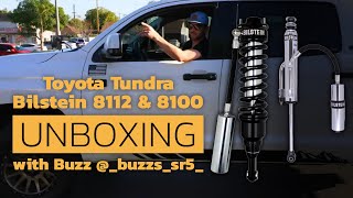 Bilstein 8112 Will Call amp Unboxing with Buzz SR5 and his Toyota Tundra [upl. by Reklaw]