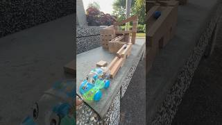 Transparent car loaded marble asmr galtmarblerun satisfying marblerun marblerace marbler [upl. by Fortunio266]