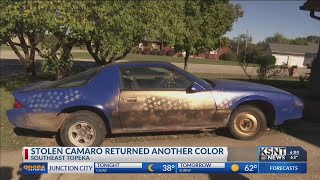 Its back—stolen sentimental Camaro recovered [upl. by Urion]