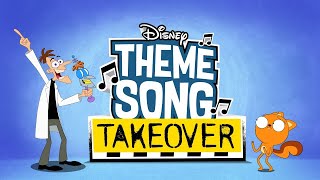 Theme Song Takeover  Dr Doofenshmirtz takes over Kiff  Phineas and Ferb amp Kiff  disneychannel [upl. by Zilada]