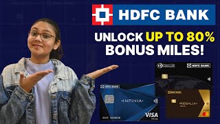 HDFC Miles Transfer Bonus Offer [upl. by Macnamara]