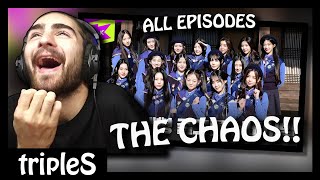 tripleS Strong Girl Badge War Reaction Marathon All Episodes [upl. by Erminia445]