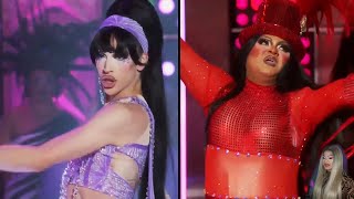 Geneva Karr vs Mirage SHE DONT KNOW THE WORDS  RuPauls Drag Race Season 16 [upl. by Ydur192]