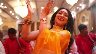 Rituparna Sengupta Dancing to Durga Puja 2024 Mumbai [upl. by Elise]