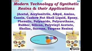 Modern Technology of Synthetic Resins amp Their Applications 2nd Revised Edition [upl. by Kellina]