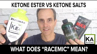 RACEMIC Ketone Salts vs Ketone Ester What is the difference [upl. by Reniar187]