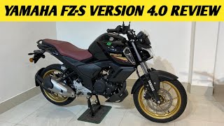 2024 Yamaha FZS Version 40 Detailed Review  Features  On Road Price  Mileage New updates [upl. by Juana]