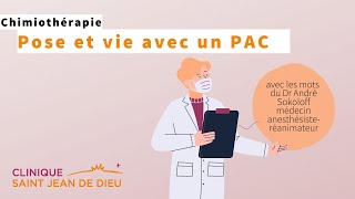 CHIMIOTHÉRAPIE  Pose du PAC expliquée par un médecin [upl. by Shepp906]