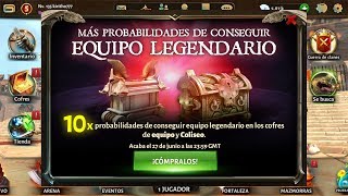 MAYOR PROBABILIDAD DE TENER EQUIPO LEGENDARIO Y MISIÓN 93  DUNGEON HUNTER 5 [upl. by Nosiram740]