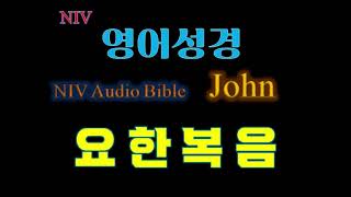 영어성경 NIV 드라마버전 요한복음 오디오바이블NIV Audio Bible John Chapter1Chapter21 요한복음 1장21장 연속듣기 [upl. by Prussian]