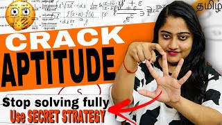 Study only these topics to clear APTITUDE ROUND in SMART wayதமிழ்🔥🚀 APTITUDE PREPARATION GUIDE [upl. by Sekofski]