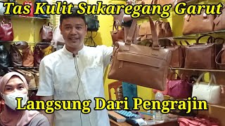 Tas Kulit Sukaregang Garut Langsung Dari Pengrajin [upl. by Ailhat]