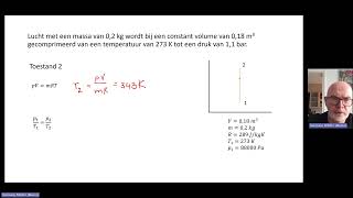 Isochoor Rekenvoorbeeld [upl. by Bazluke]