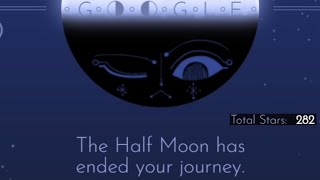 Google Doodle Rise of the Half Moon  High Score 282 October [upl. by Madelle]