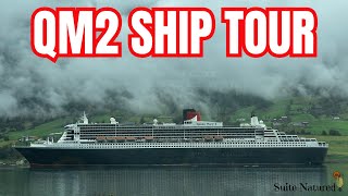 Cunard Queen Mary 2 Ship Tour  FULL Walkthrough of the Worlds ONLY Ocean Liner 🛳️ [upl. by Bowes]