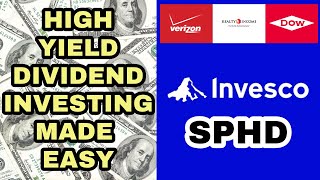 Great High Yield Dividend ETF with Monthly Dividends  SPHD [upl. by Stannfield]