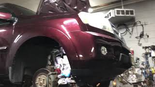 2009 honda pilot timing belt tensioner failure [upl. by Winstonn]